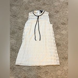 White lace dress
